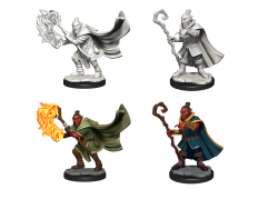 Critical Role Unpainted Miniatures: Hobgoblin Wizard and Druid
